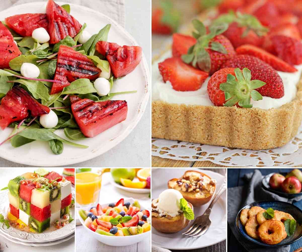 Top 40+ imagen una receta con frutas