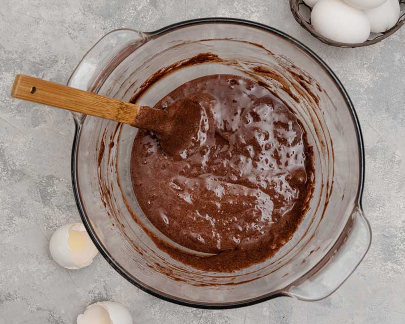 como hacer bizcocho de chocolate para brazo de gitano