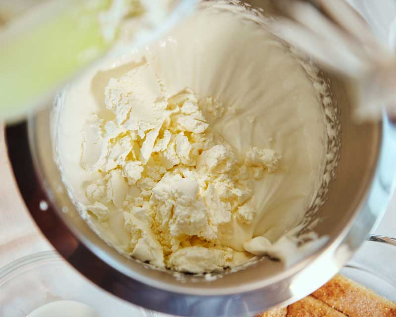 crema de queso mascarpone
