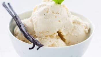 helado de vainilla casero