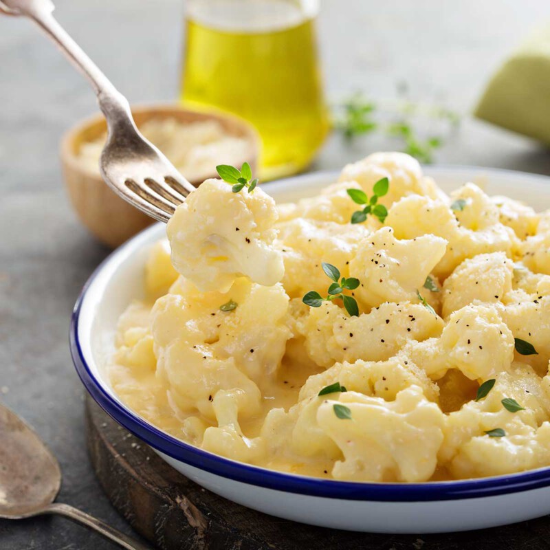 coliflor verdura de otoño