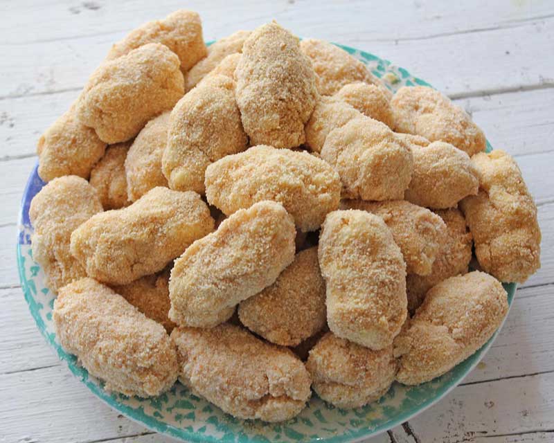 como rebozar croquetas de bacalao