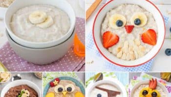 porridge and porridge for babies and children