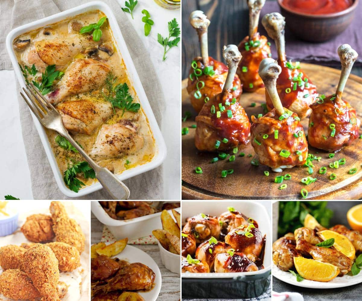 10 recetas FÁCILES con muslos de pollo - PequeRecetas