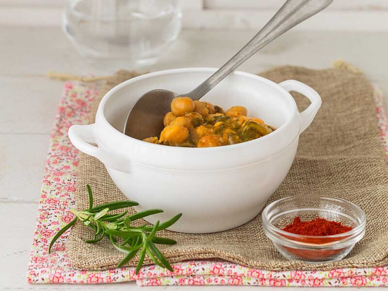 garbanzos con acelgas potaje