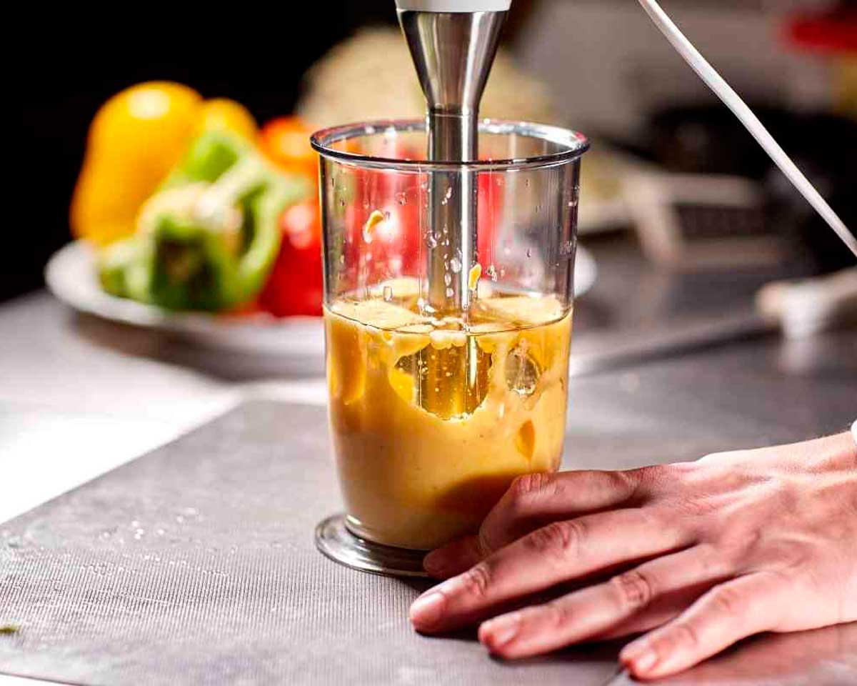 hacer mayonesa con batidora electrica