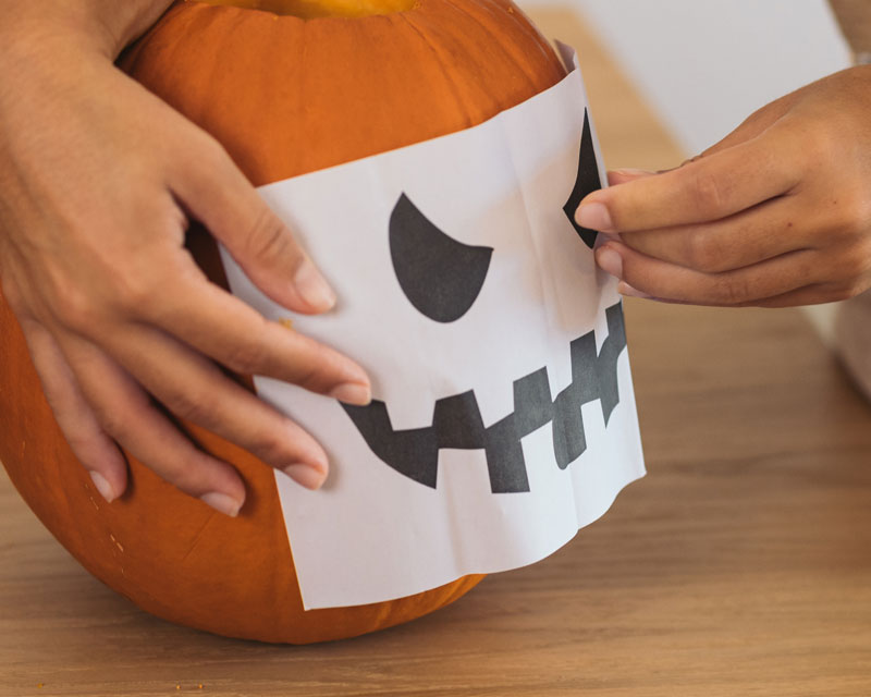 Plantilla Calabaza De Halloween - Cómo Hacer Y Decorar Una Calabaza De Halloween De Forma Fácil