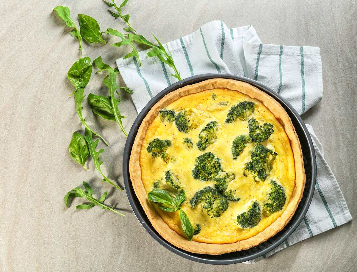 Cómo hacer quiche de brocoli