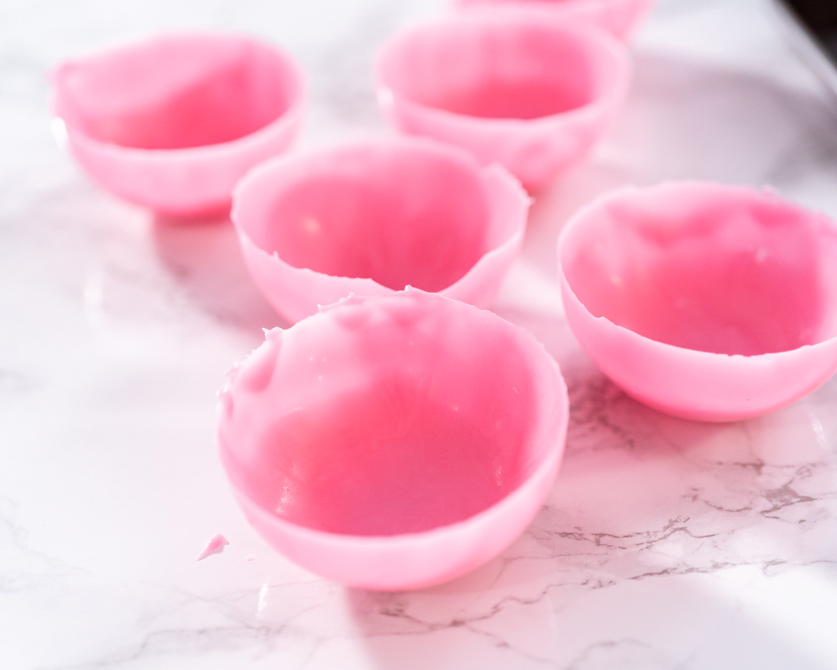 chocolate bombs tik tok receta