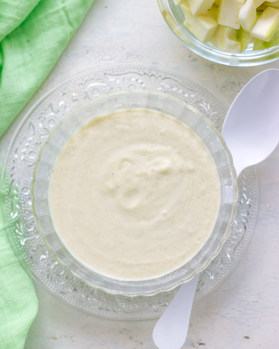 como hacer bechamel de calabacin