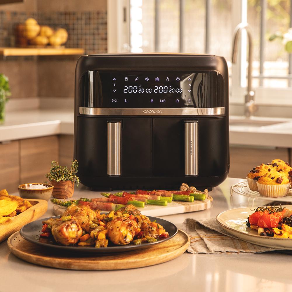 Cecofry DualFlex 9000 Window Freidora sin aceite airfryer 9 L Cecotec