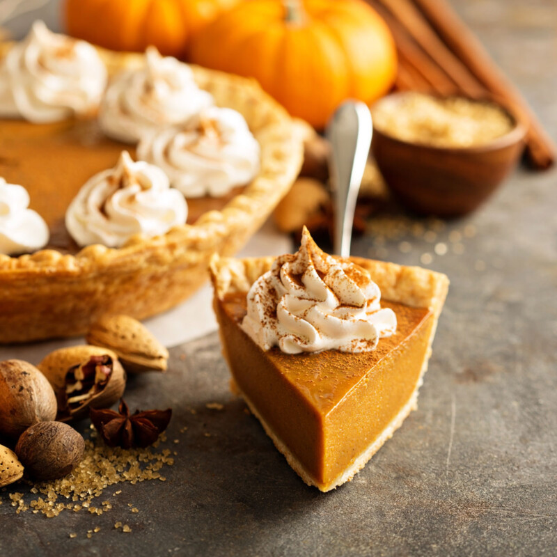 pastel de calabaza americano pumpkin pie Menú de Halloween, no sólo dulces pastel de calabaza americano pumpkin pie