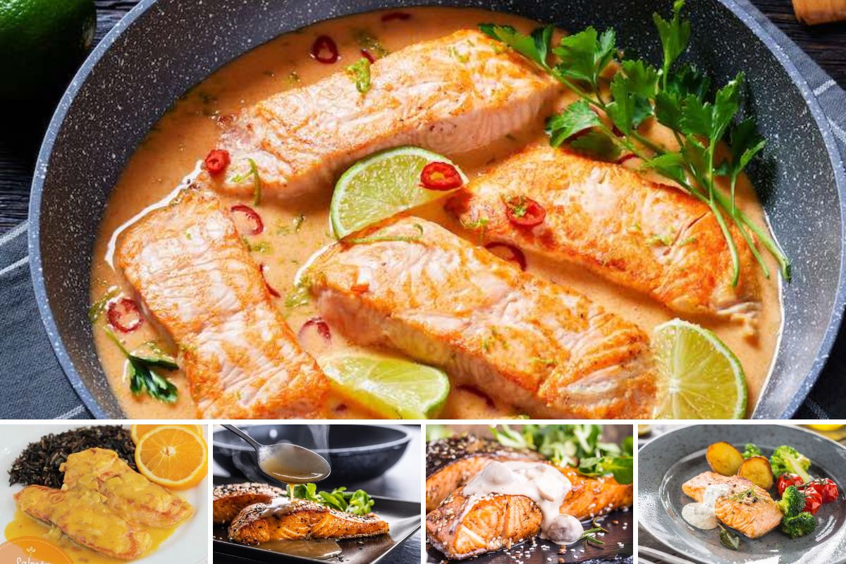 7 recetas de salmón en salsa (que te van a enamorar) - PequeRecetas