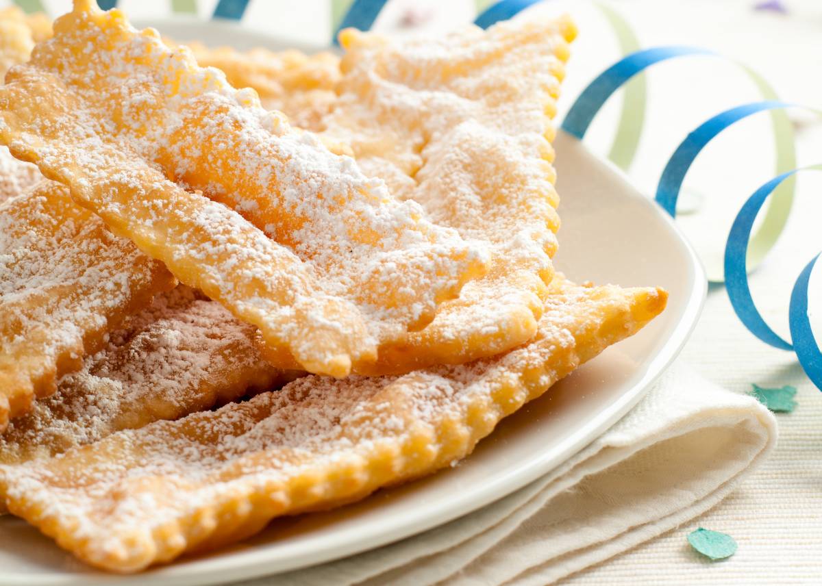Chiacchiere o Frappe italianas de Carnaval (receta típica)