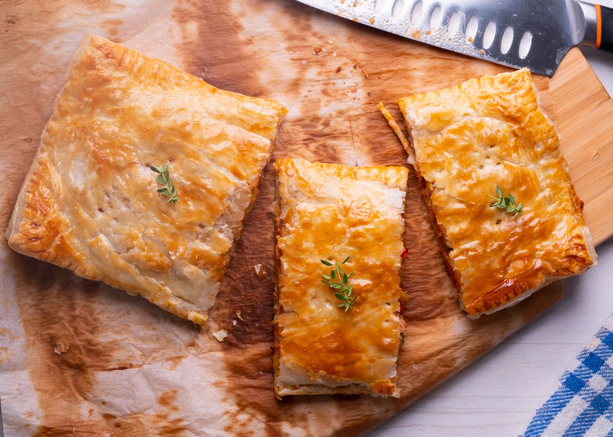 empanada de jamón y queso receta