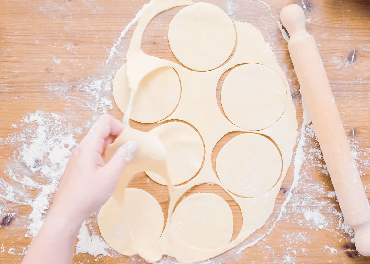 homemade empanada dough