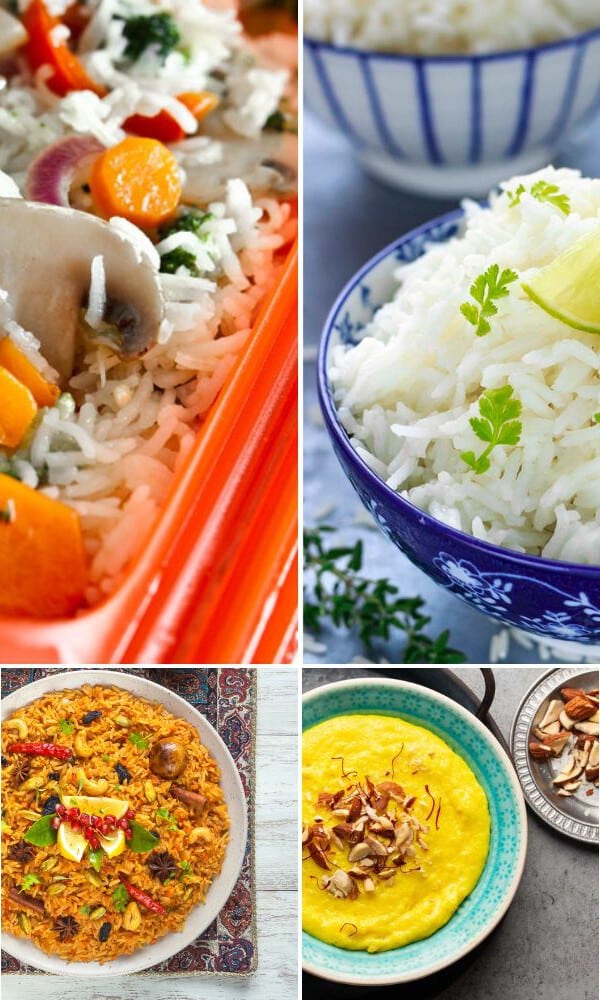 recetas con arroz basmati