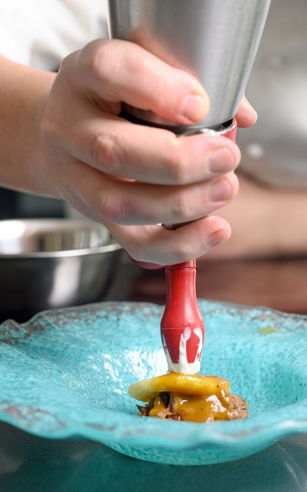 cocinar con sifon de espumas