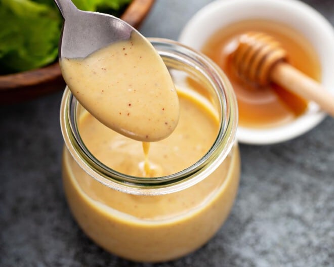 Vinagreta de mostaza y miel PequeRecetas