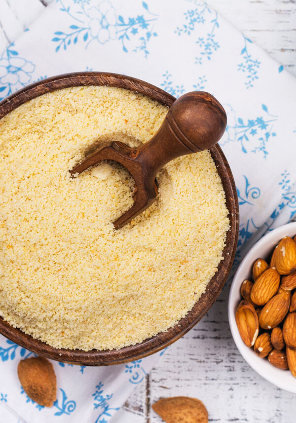 como hacer harina de almendras