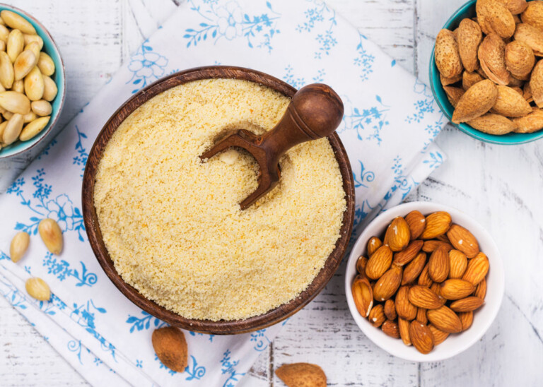 como hacer harina de almendras