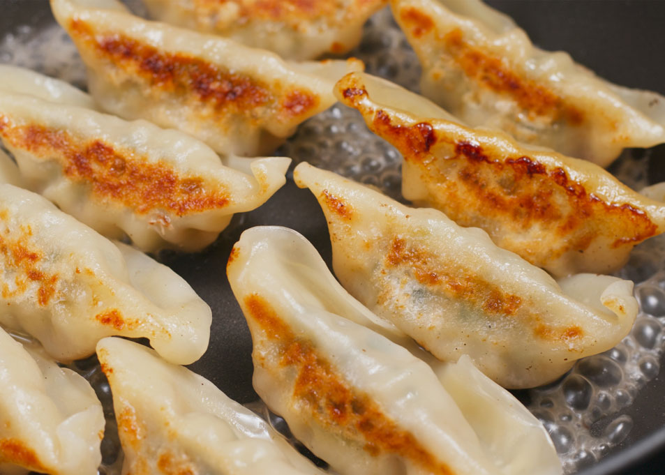 gyozas fritas