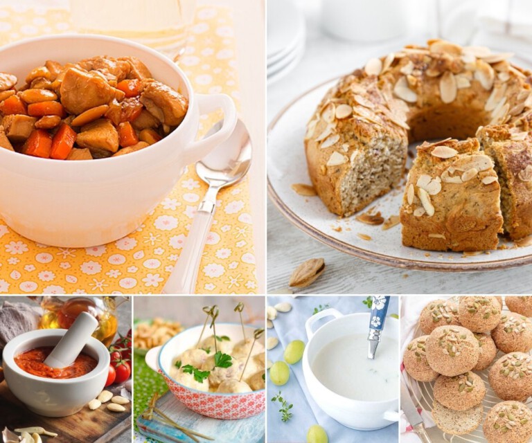 recetas con almendras y harina de almendras