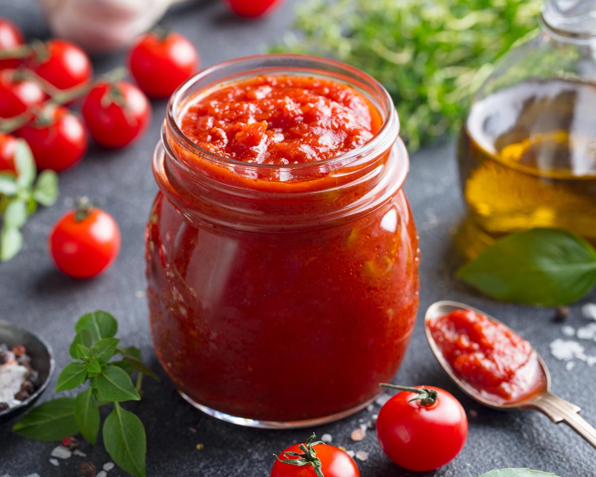 Salsa de tomate frito en Thermomix - PequeRecetas