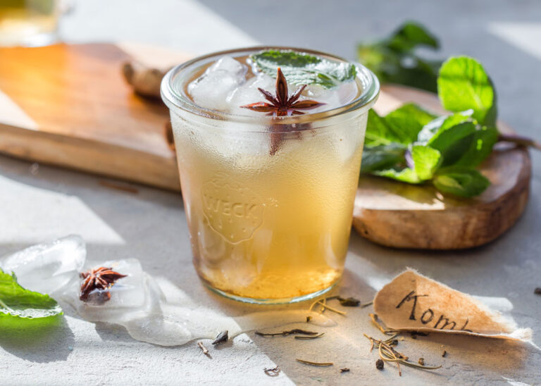 té kombucha fermentado para que es bueno