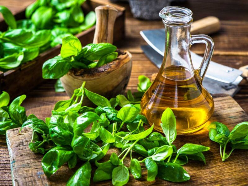 aceite de albahaca
