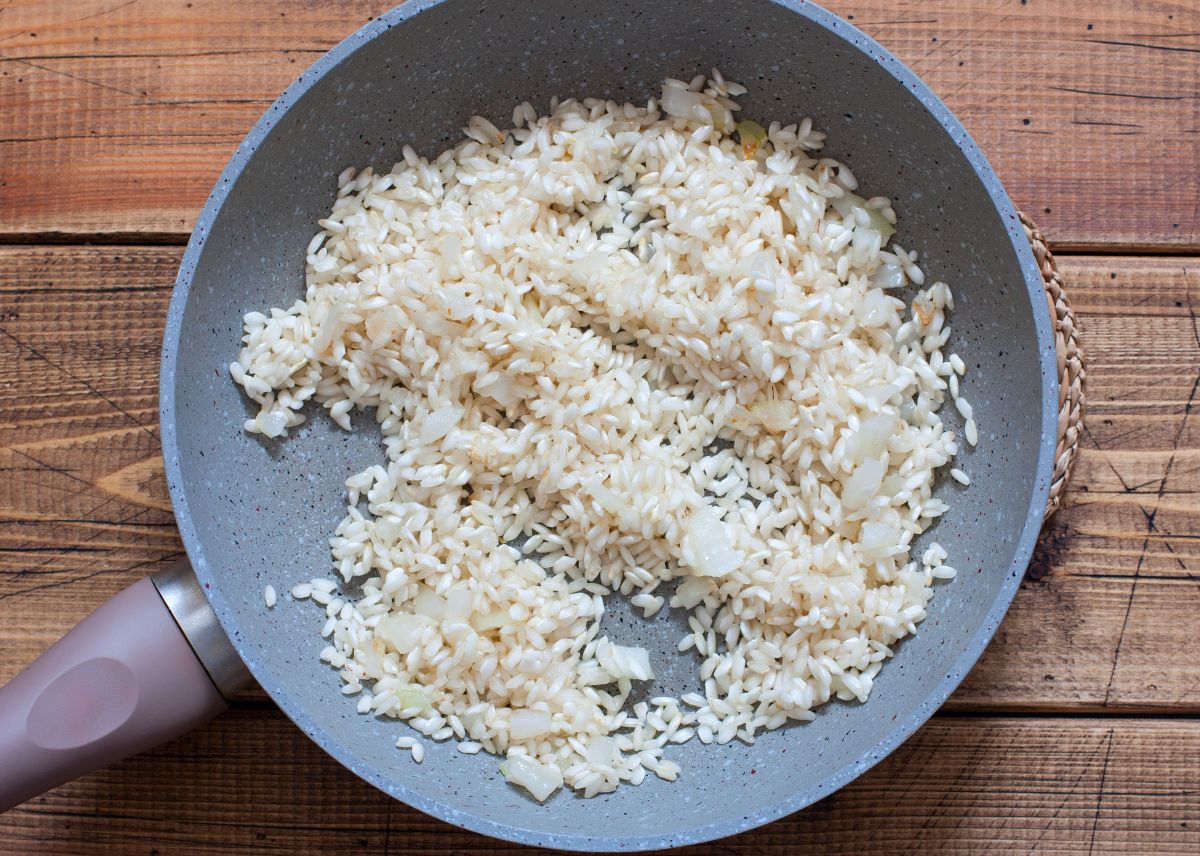 arroz com cebola -