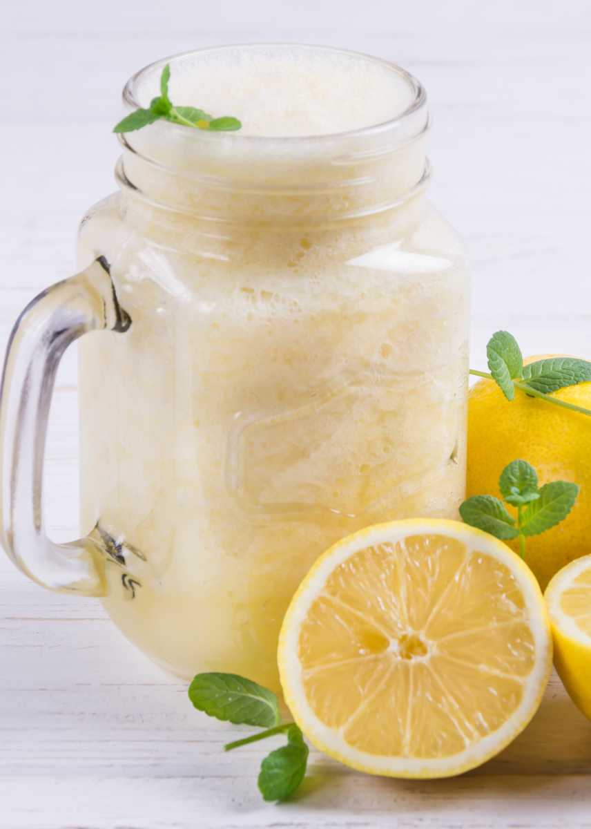 como hacer batido de limon o smoothie