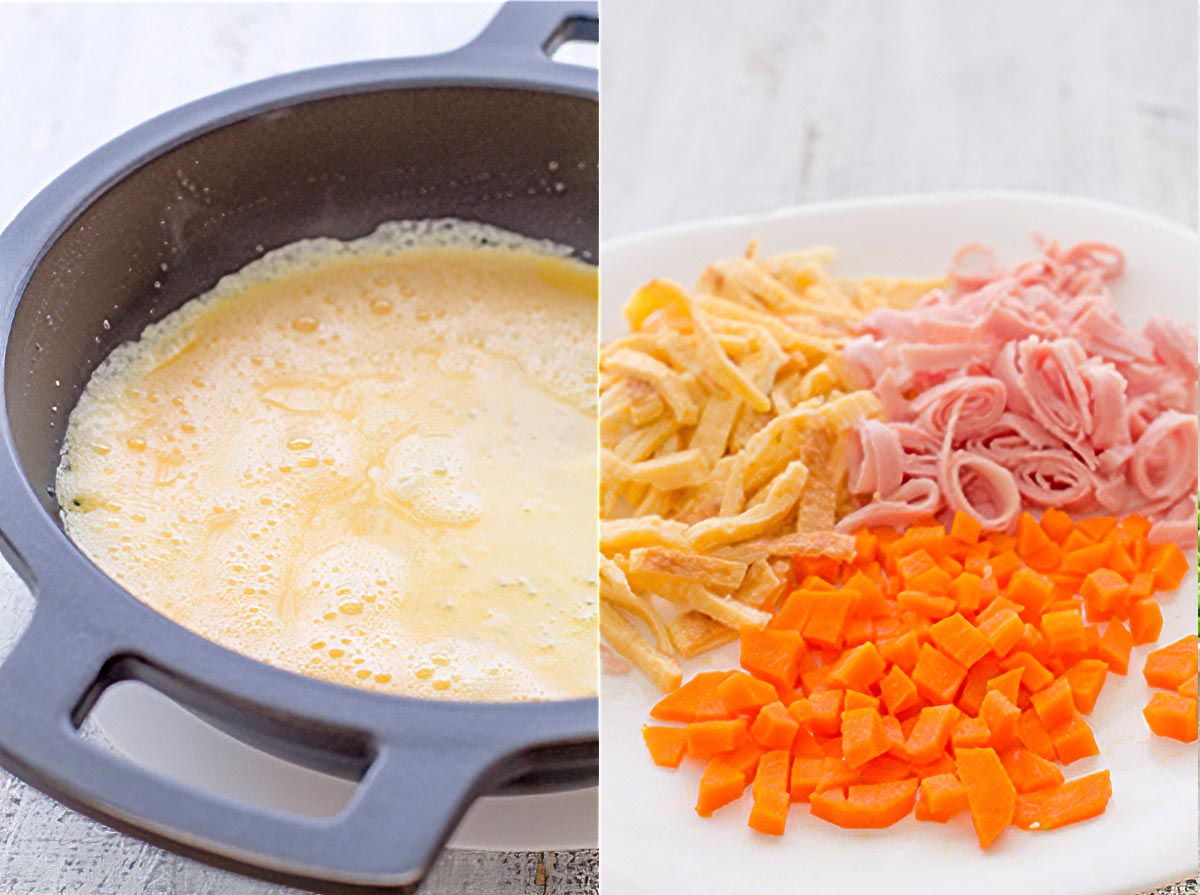 ingredientes arroz tres delicias chino Arroz tres delicias chino