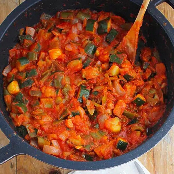 pisto manchego receta tradicional de la abuela