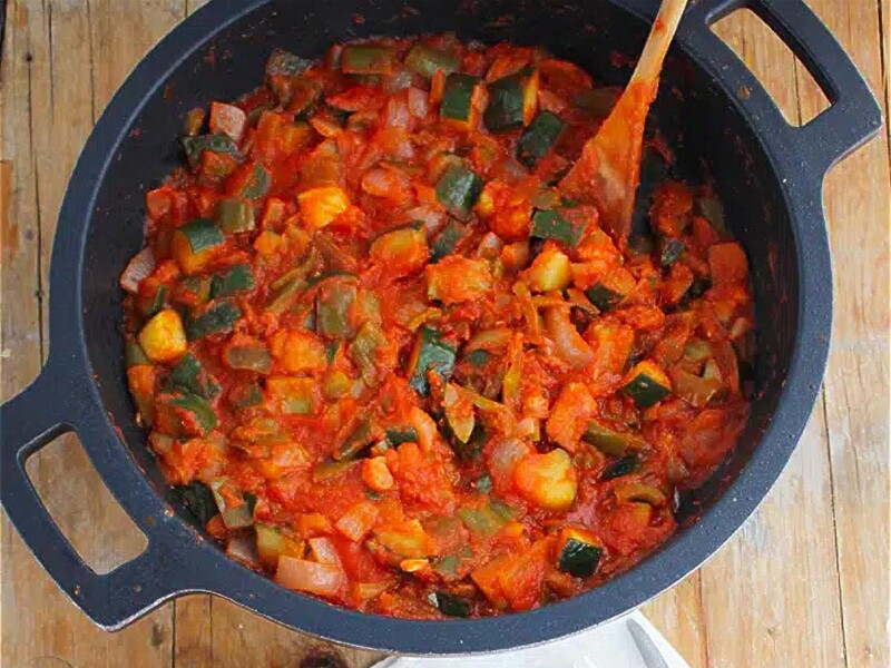 pisto manchego receta tradicional de la abuela