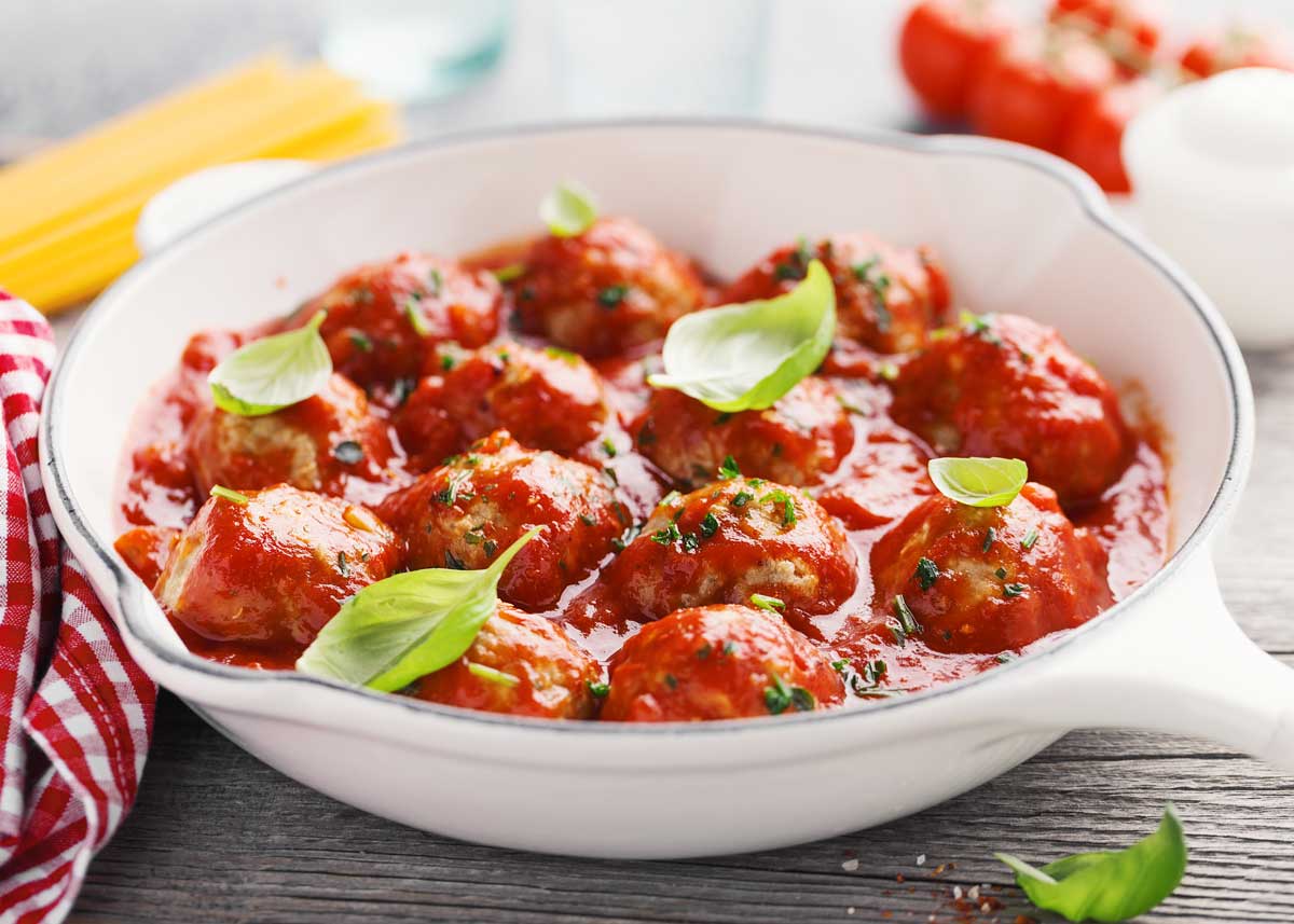 albondigas con tomate receta -