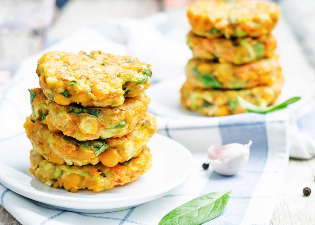 zucchini and chickpea burgers