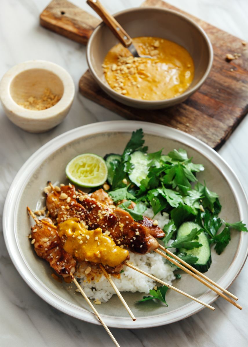 how to make chicken satay
