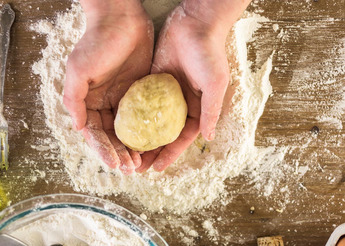 masa de pasta fresca casera