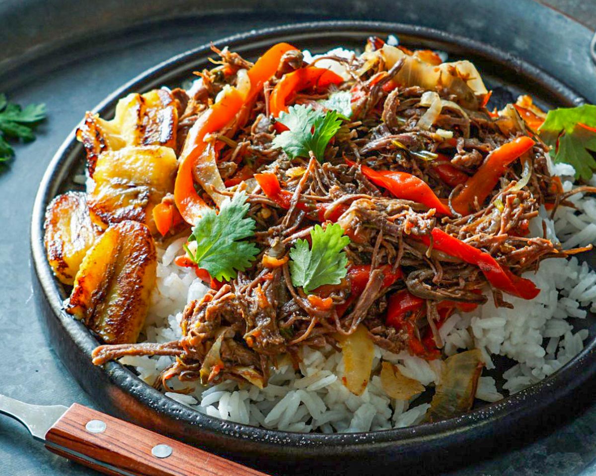 ropa vieja cubana receta tradicional