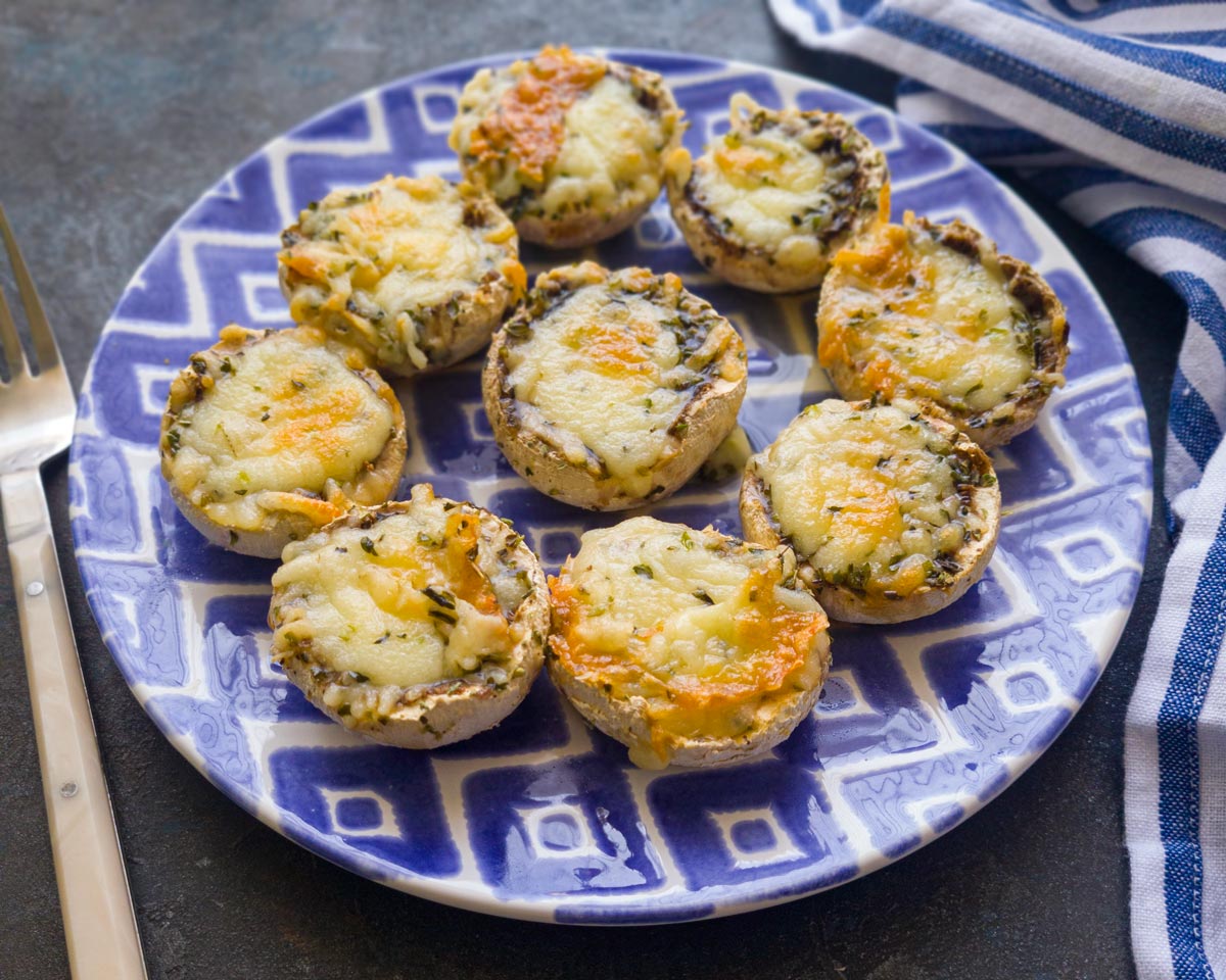 Como Hacer Champiñones Rellenos En Freidora De Aire