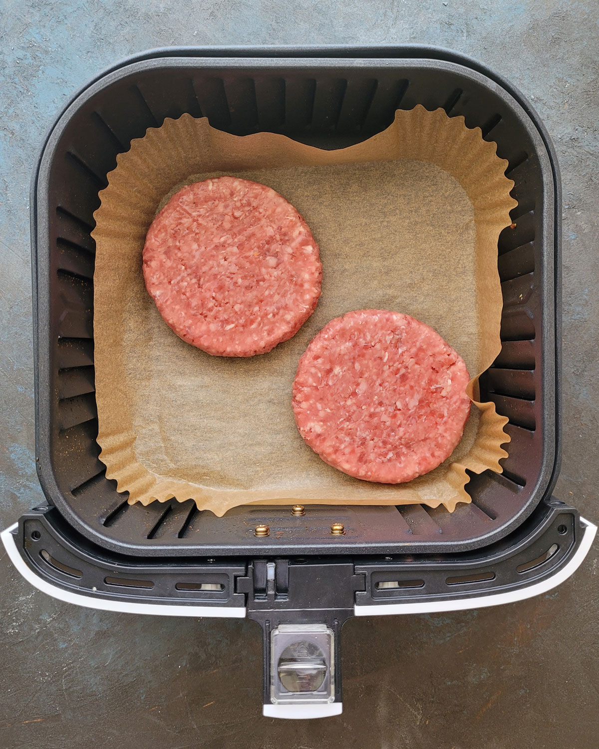 make hamburger in air fryer