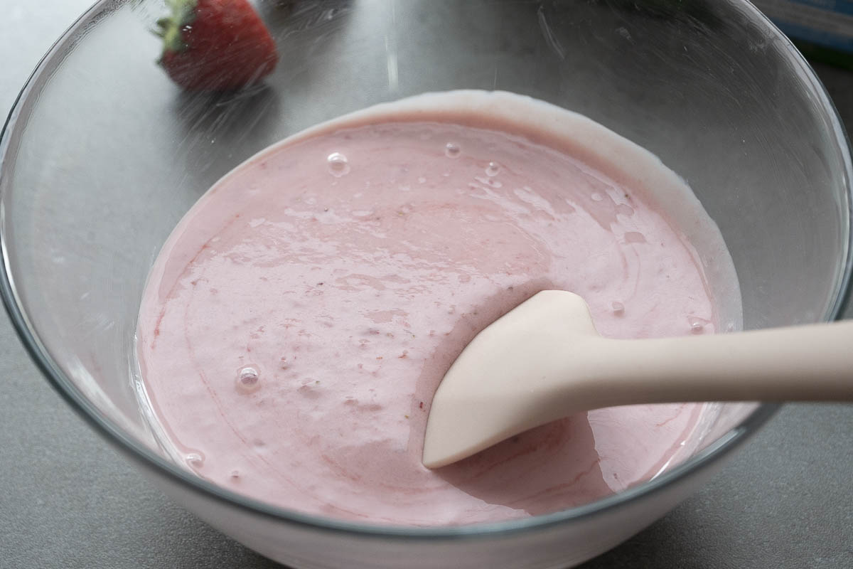 helados polos yogur fresa -