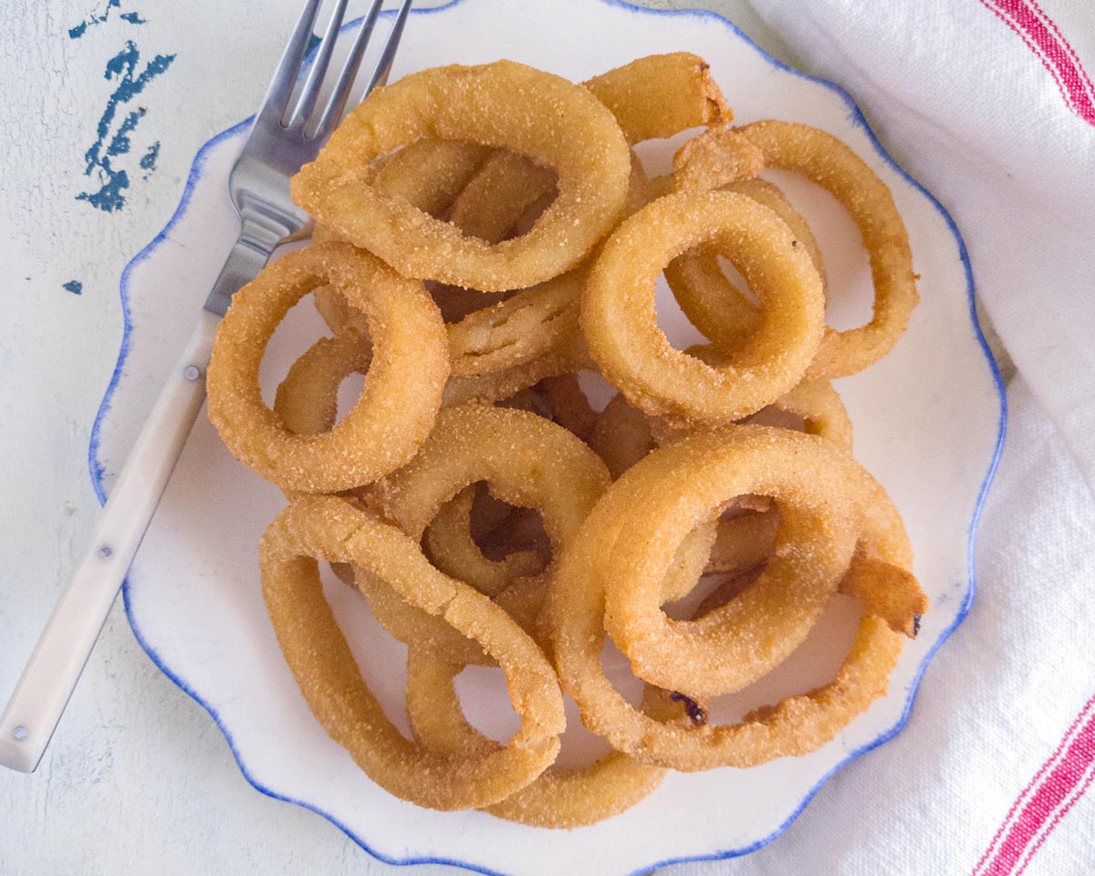 Aros De Cebolla En Freidora De Aire Receta