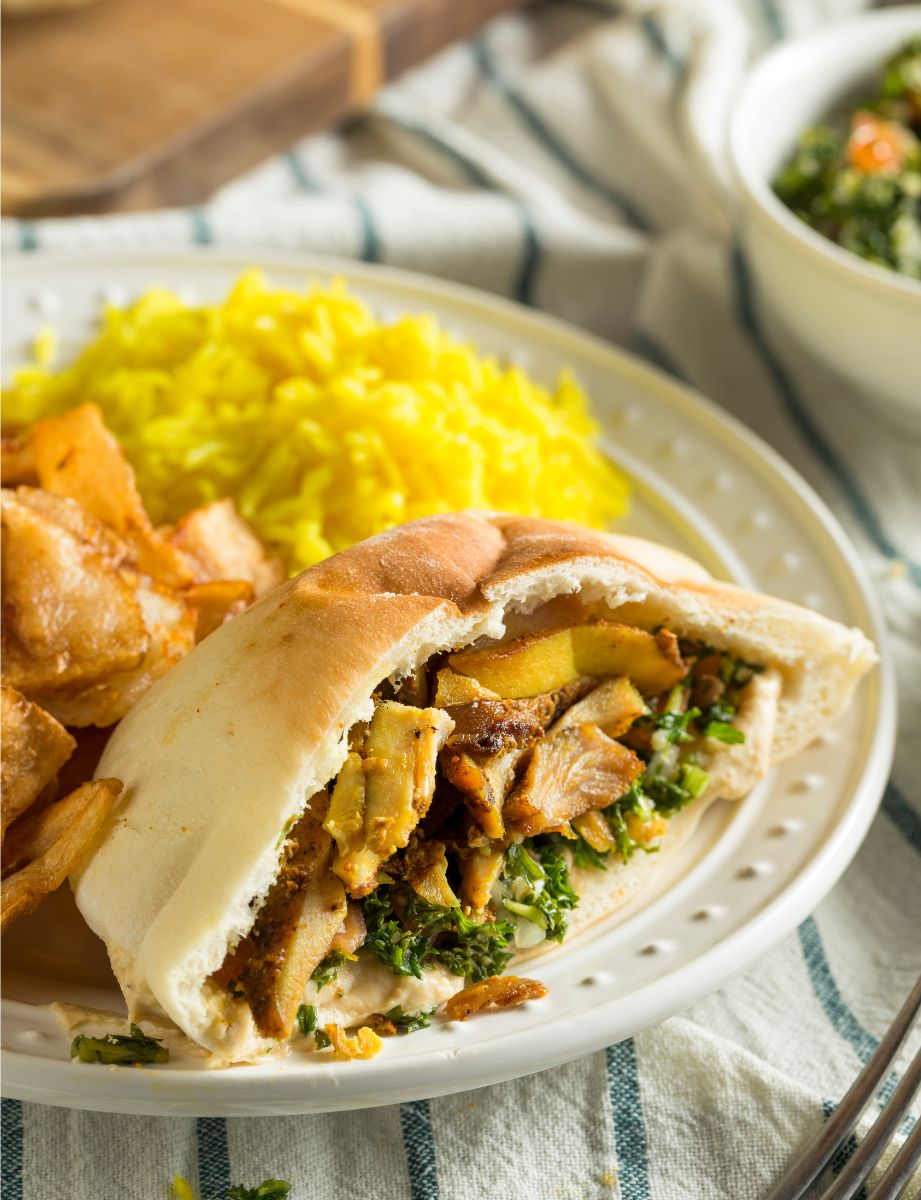 Como Hacer Shawarma De Pollo - Shawarma De Pollo (Receta Árabe Tradicional)