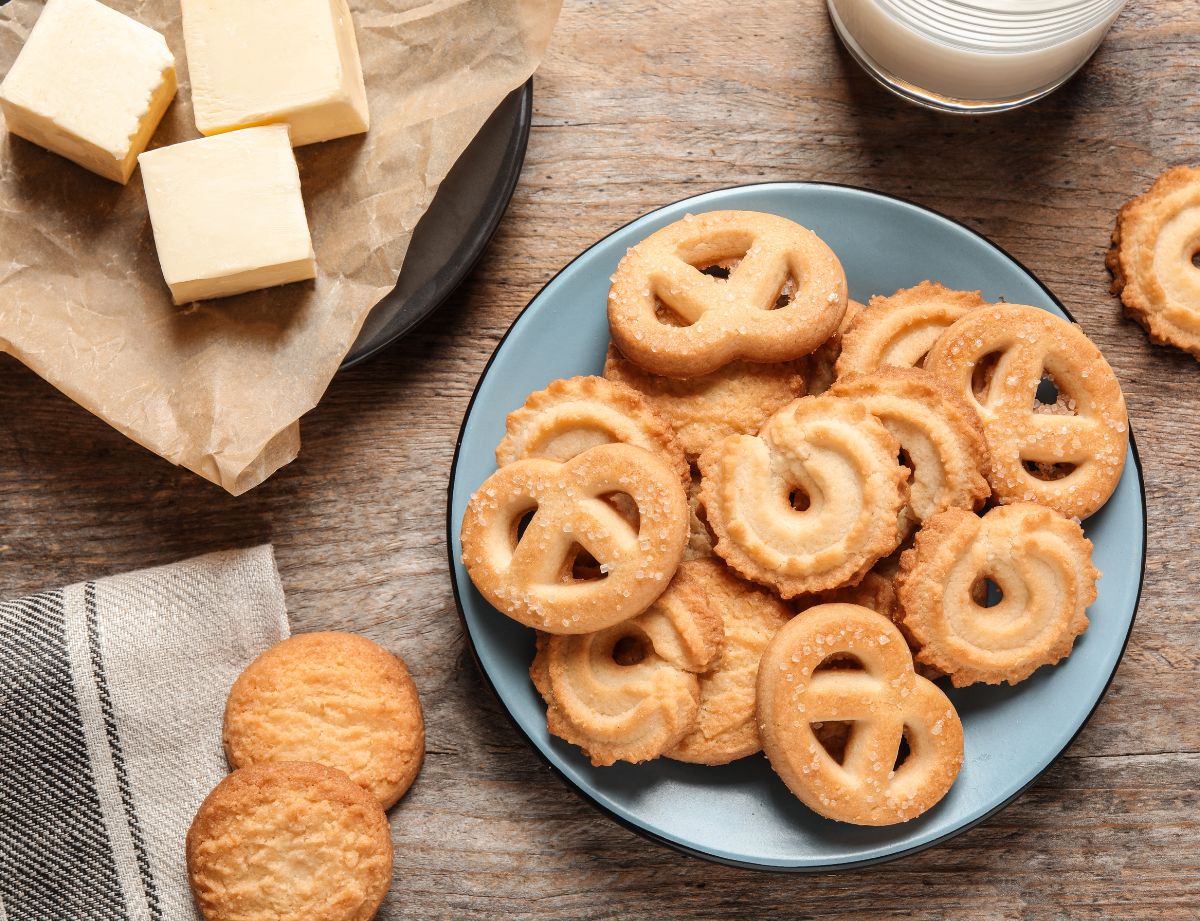 Como Hacer Galletas De Mantequilla Danesas O Danish Butter Cookies