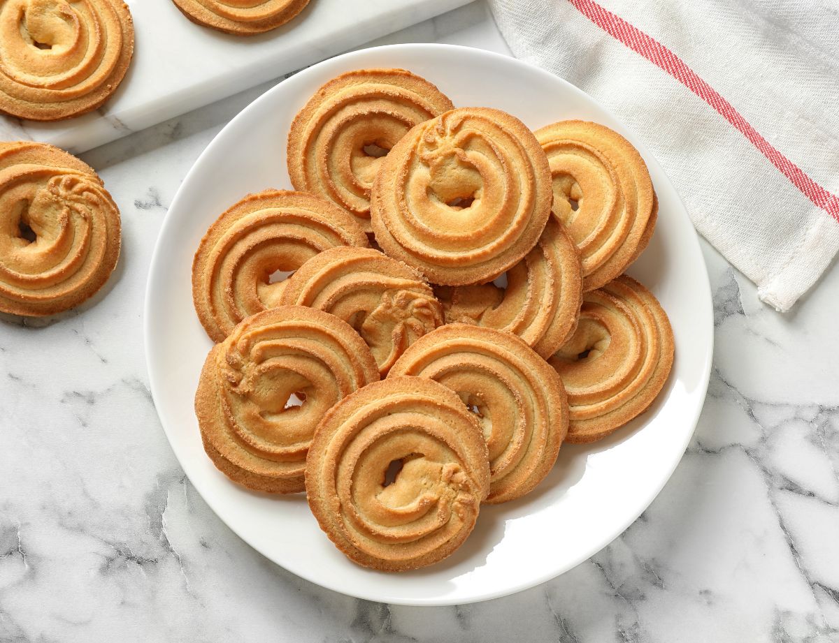 Receta De Galletas Danesas De Mantequilla