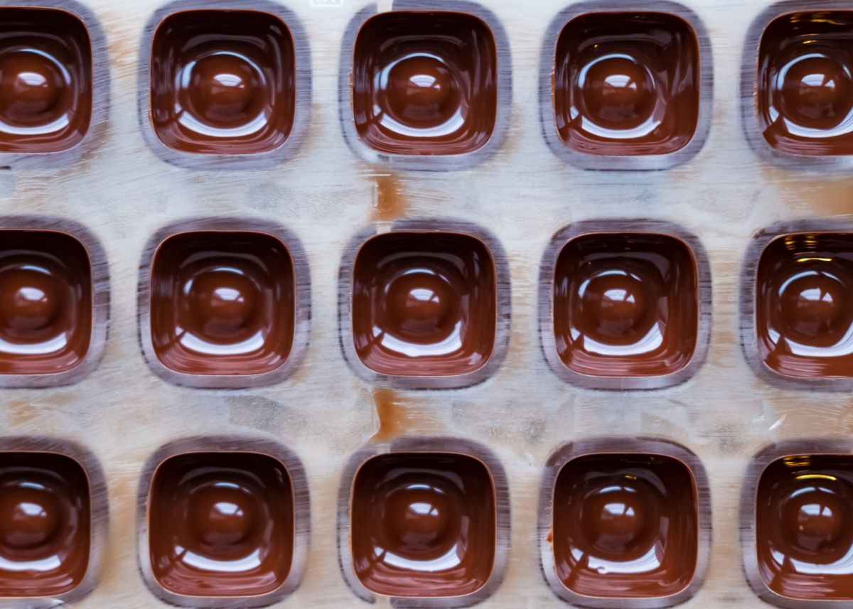 bombones caseros en molde