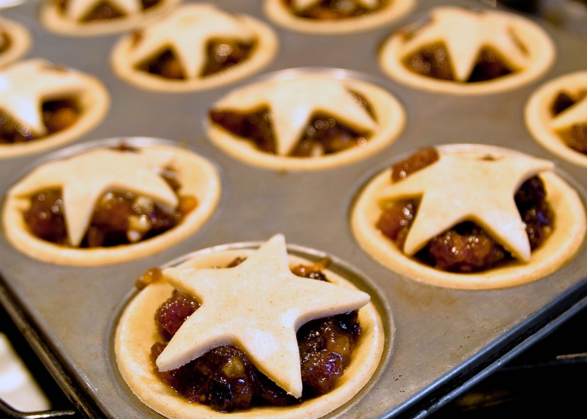 cocinar mince pies ingleses navideños