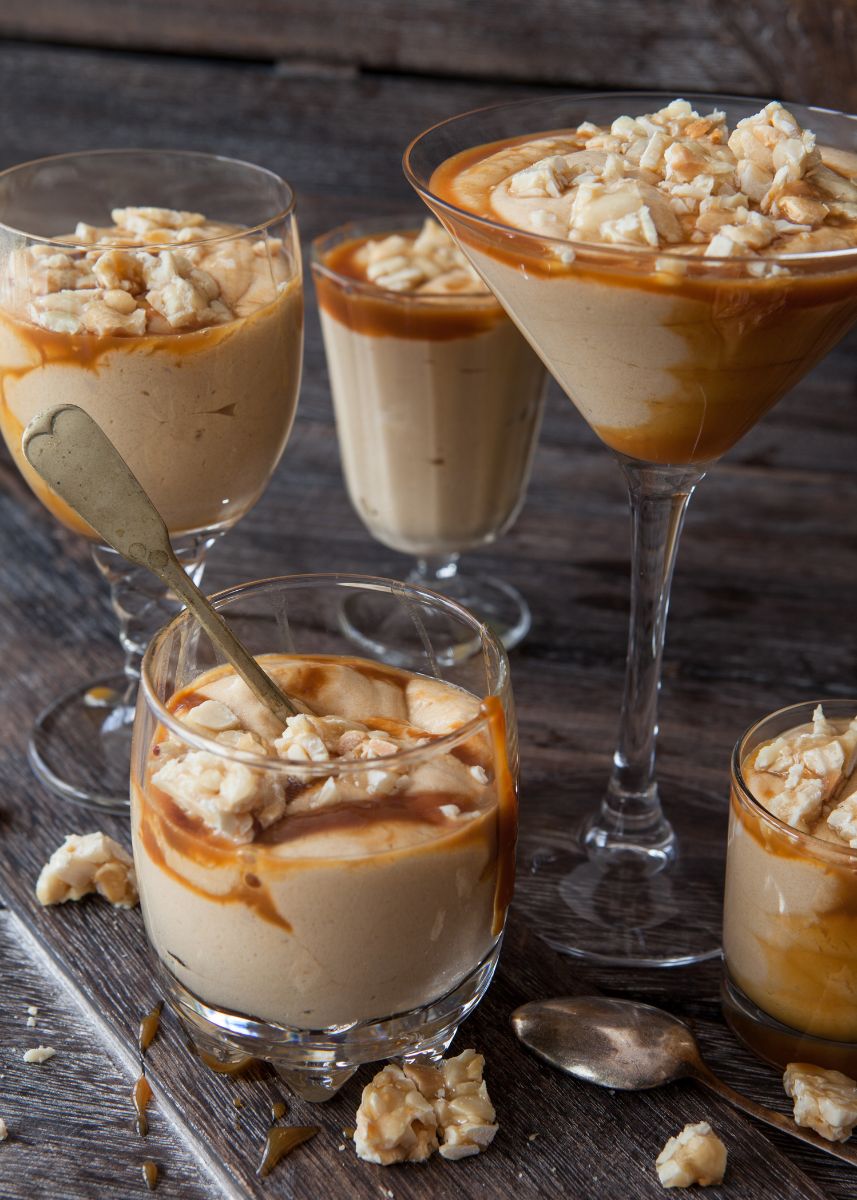 como hacer mousse de caramelo